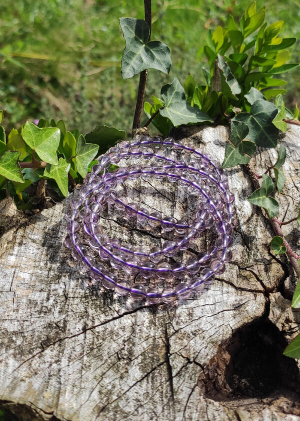 Bracelet en Améthyste claire AAA – Image 3