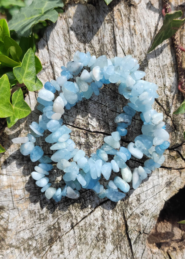 Bracelet Baroque en Aigue marine