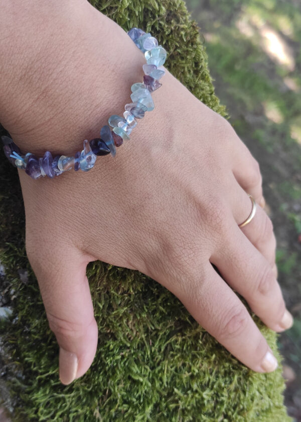 Bracelet Baroque Fluorite multi – Image 2