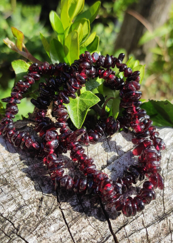 Bracelet Baroque Grenat Almandin