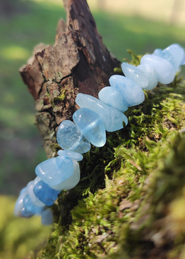 Bracelet Baroque en Aigue marine – Image 2