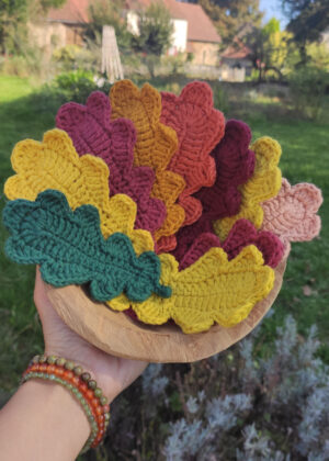 Feuille de chêne d'automne