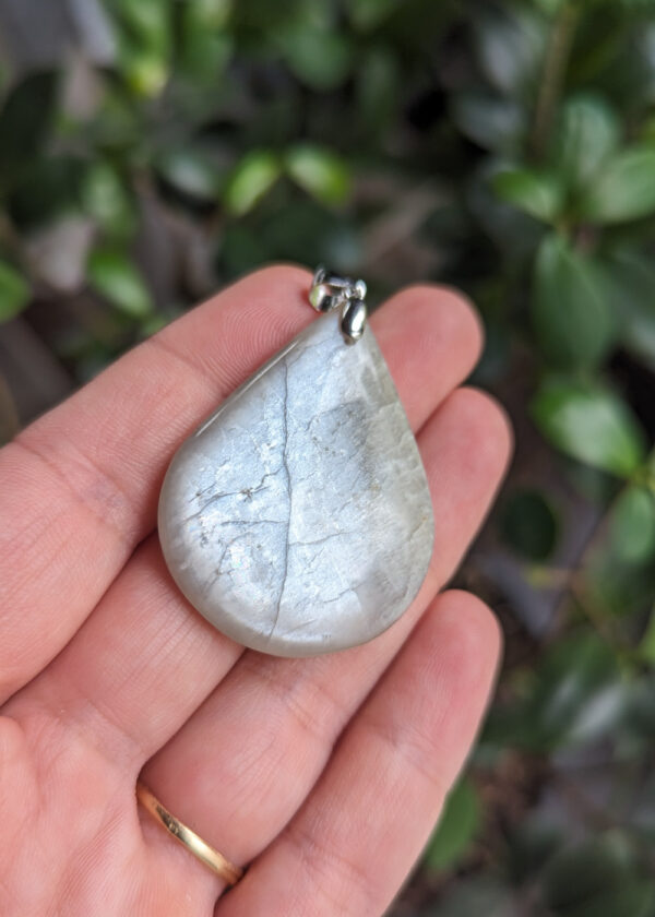 Pendentif Pierre Lune beige C – Image 2