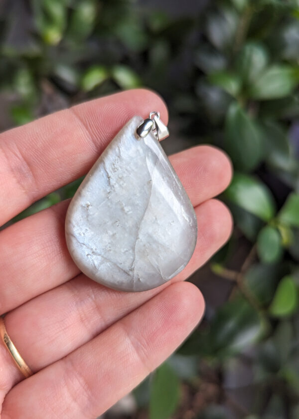 Pendentif Pierre Lune beige C – Image 4