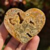 Coeur Agate crazy lace Jaune E – Image 3