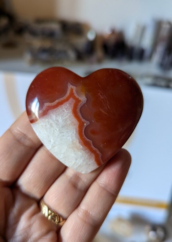 Coeur en Agate