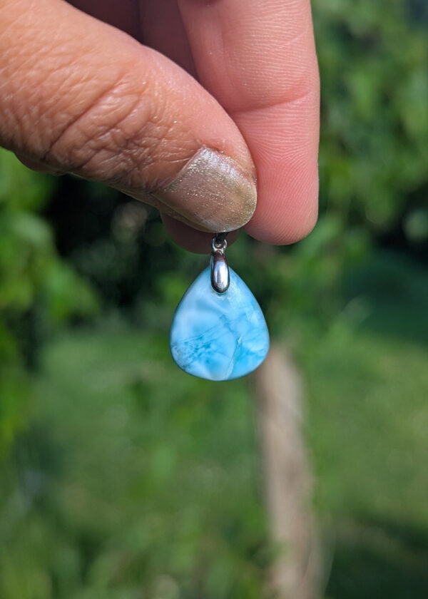 Pendentif en Larimar