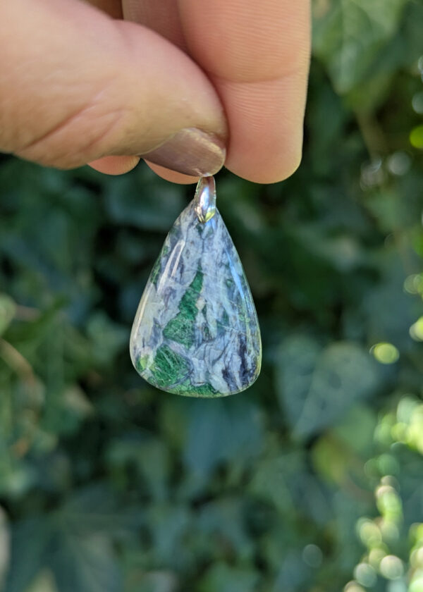Pendentif Smaragdite Corse B – Image 2