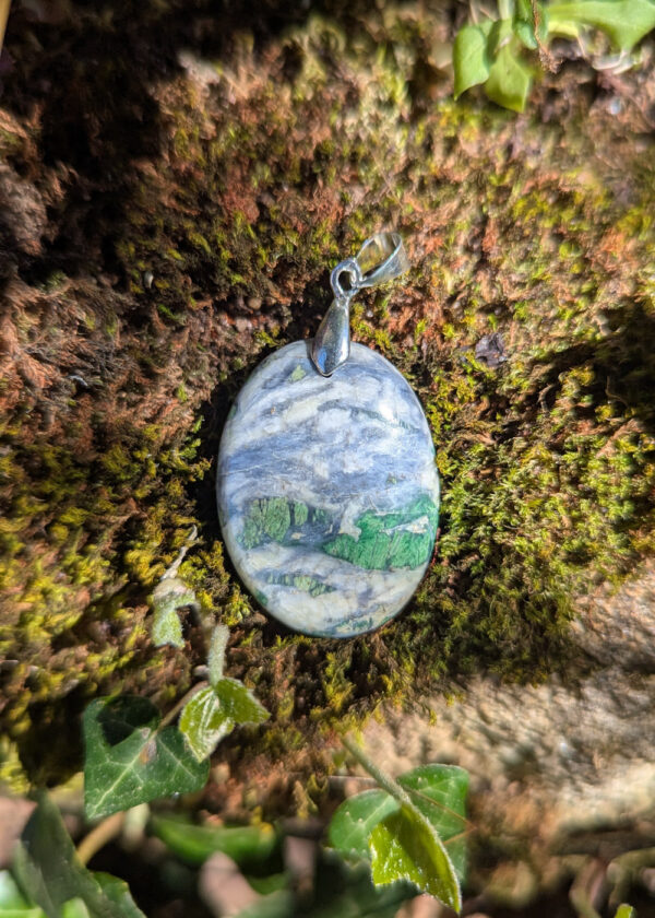 Pendentif Smaragdite Corse D