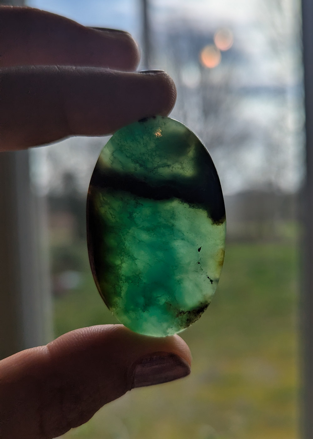 Cabochon Chysoprase – Image 3