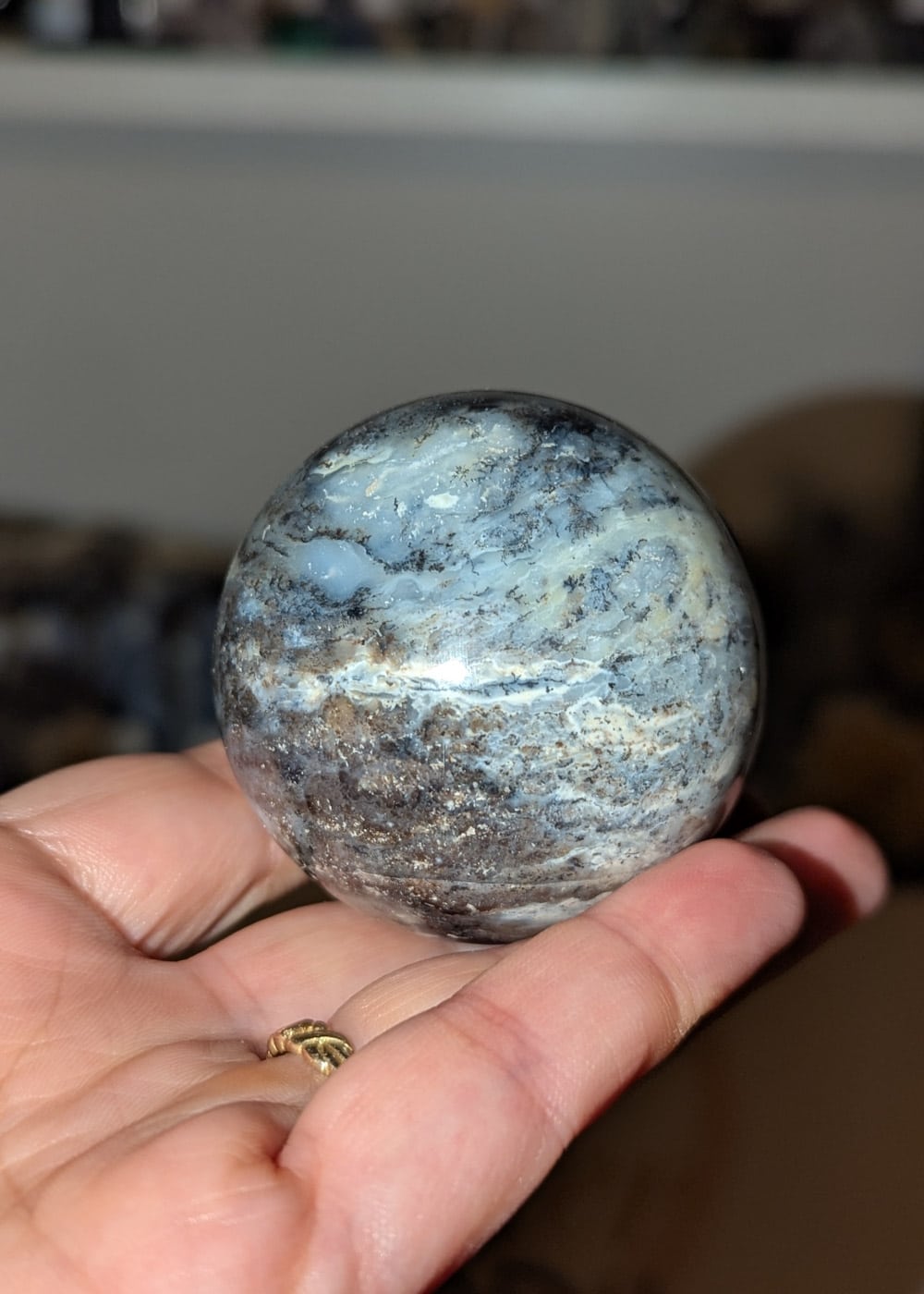 Sphère Opale Dendritique