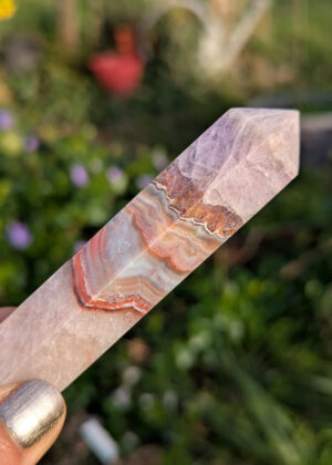 Pointe Agate améthyste B