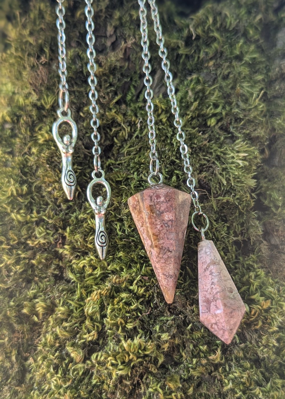Pendule Agate cotton candy