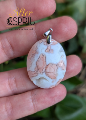 Pendentif Agate candy cotton