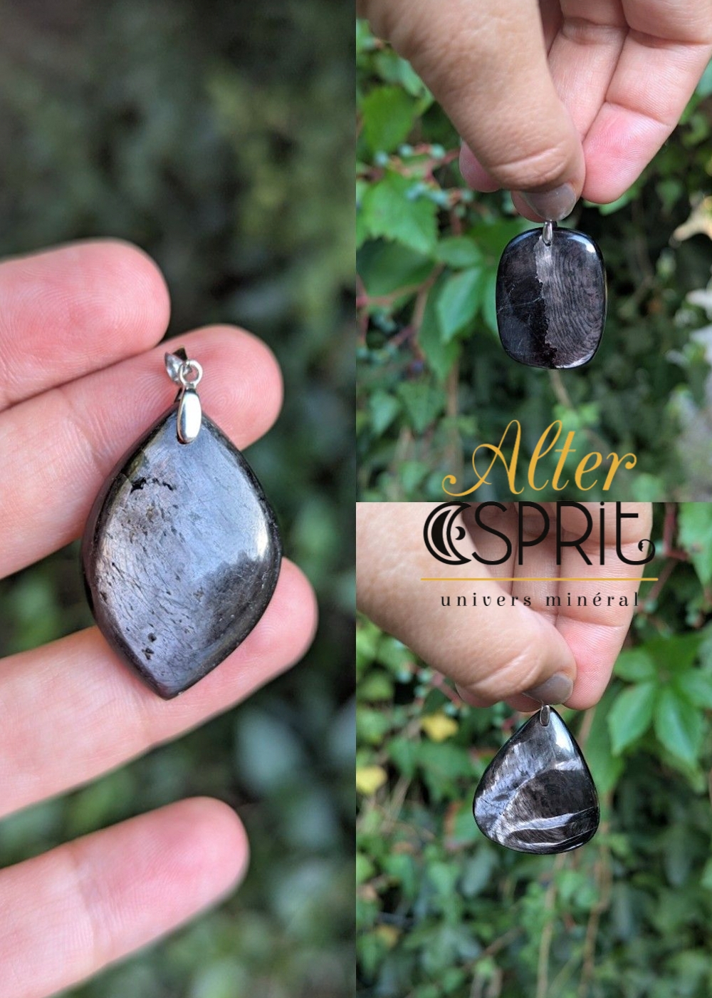 Pendentif en Hyperstène
