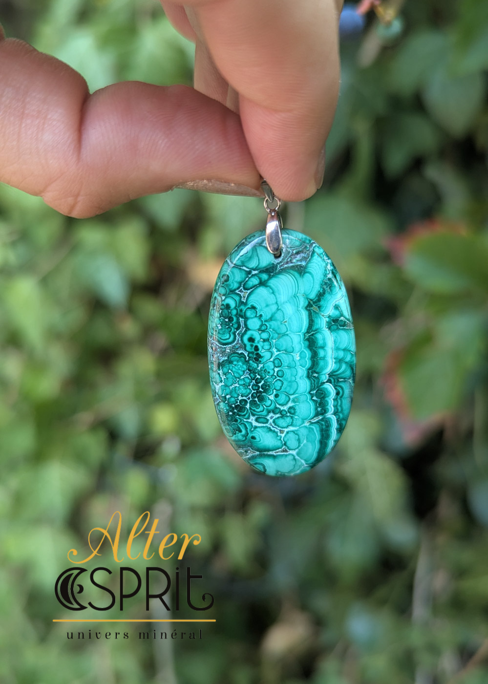 Pendentif Malachite n°1 – Image 4