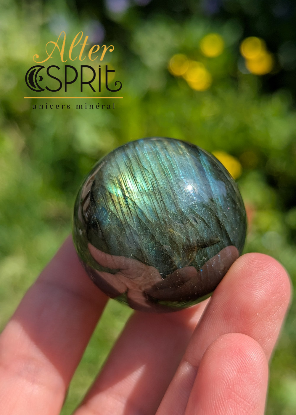 Sphère Labradorite S4 – Image 2