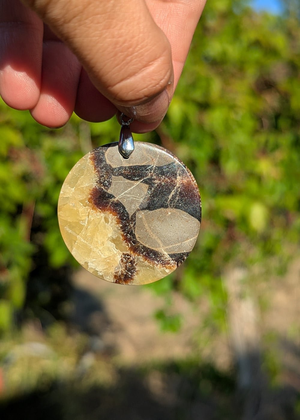Pendentif en Septaria – Image 3