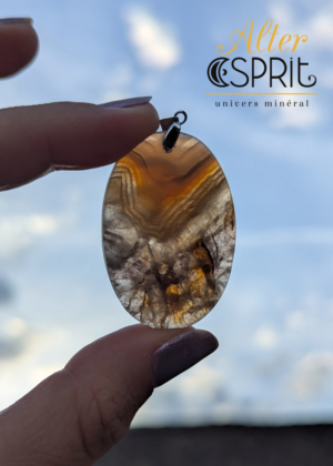 Agate de l'Allier C, France